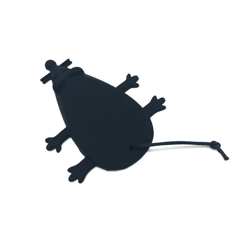 Mouse-Shaped Silicone Door Stop – Baby Finger Safety & Anti-Slam