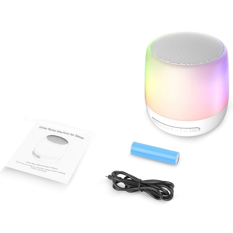 Baby Rest Sound Machine for Deeper Sleep | White Noise & Mood Light