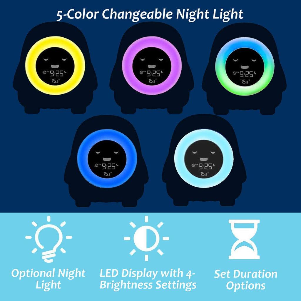 Toddler Sleep Trainer | Smart Clock with App Control & Sounds
