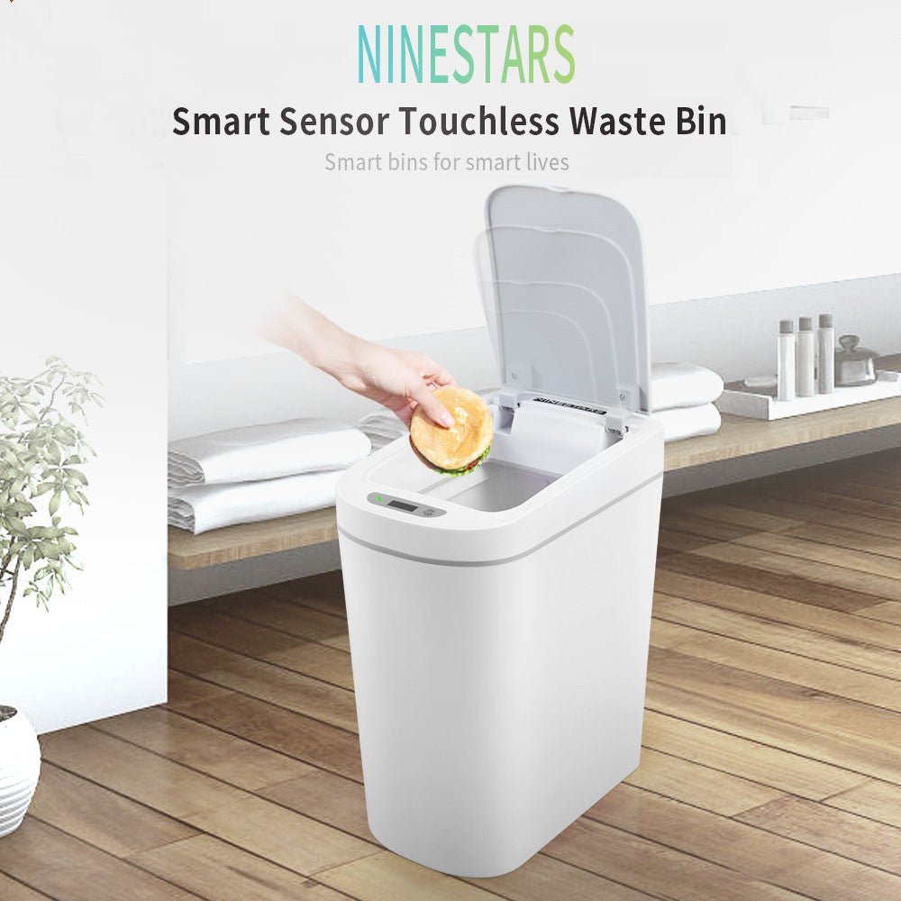 The Ultimate Splash-Proof Smart Trash Bin | Automatic & Touchless Lid