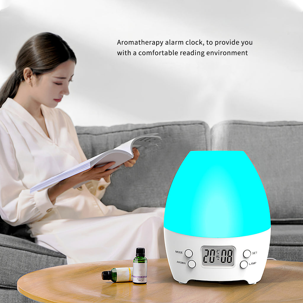 The Aura Lamp | Smart Humidifier, Alarm Clock & Aroma Diffuser