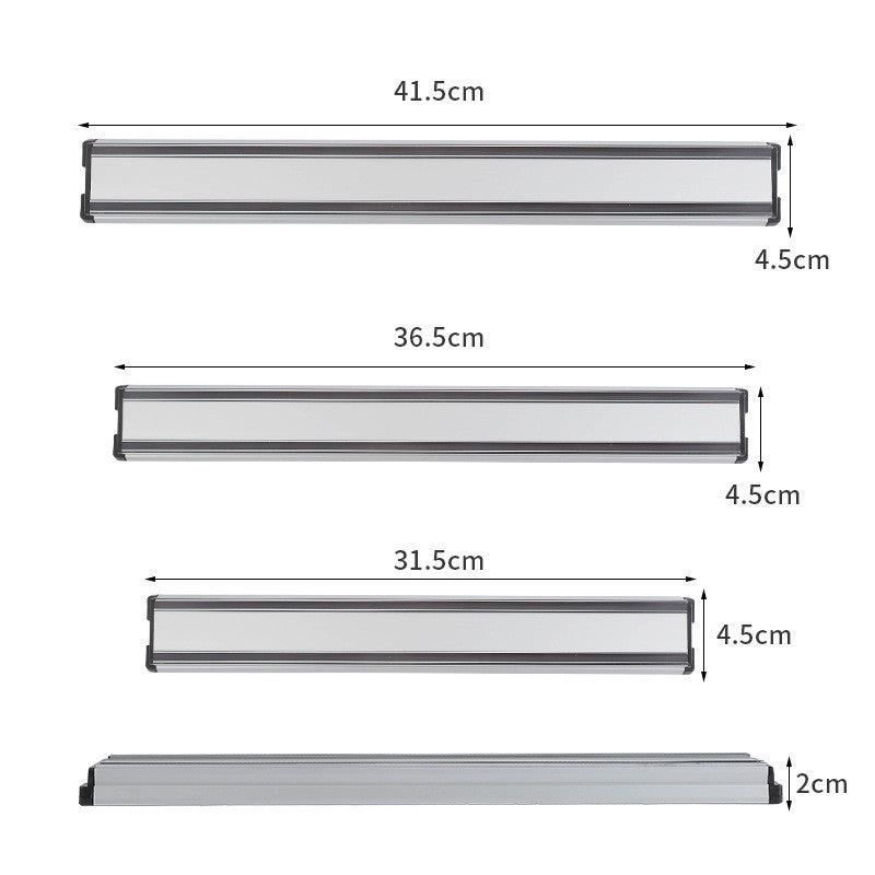 Wall-Mounted Magnetic Knife Holder & Storage Strip | 3 Sizes