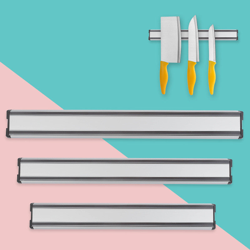 Wall-Mounted Magnetic Knife Holder & Storage Strip | 3 Sizes