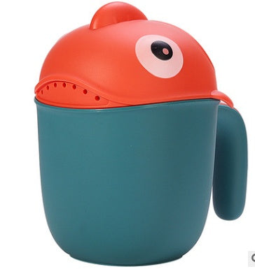 Baby Bath Rinser Cup for Toddlers | Whale Waterfall Rinser