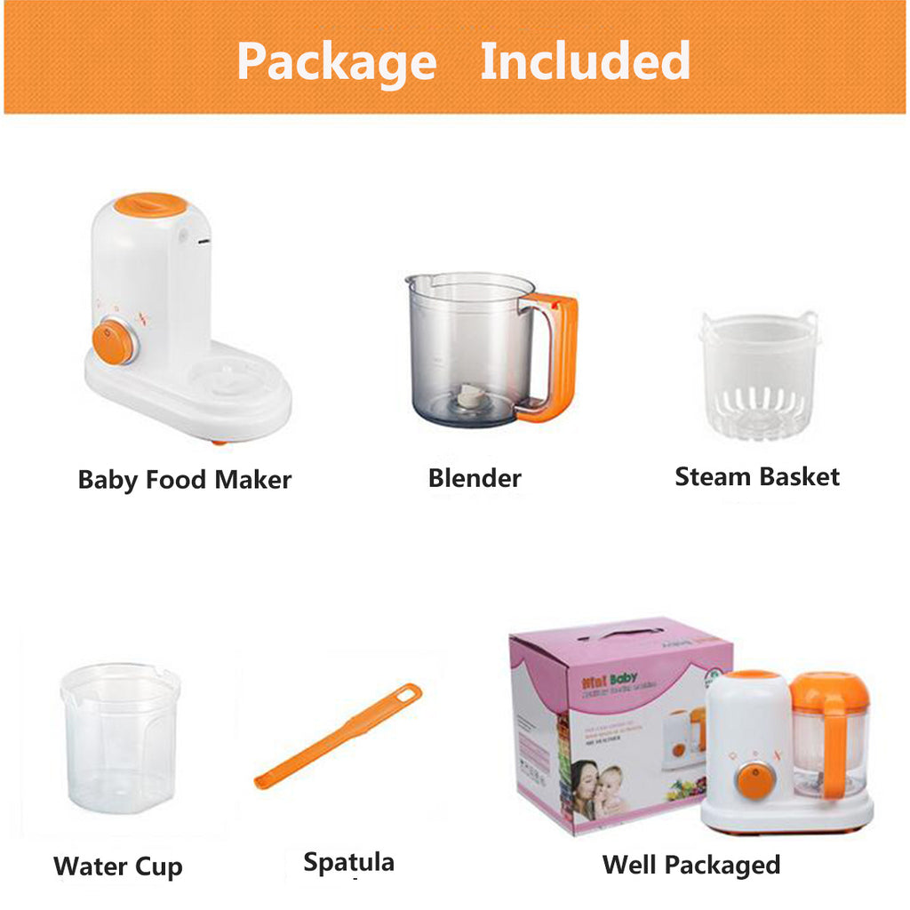 The All-in-One Smart Baby Food Maker | Steamer, Blender & Warmer