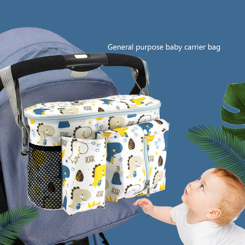 The Ultimate 2-in-1 Baby Stroller Organizer & Shoulder Bag