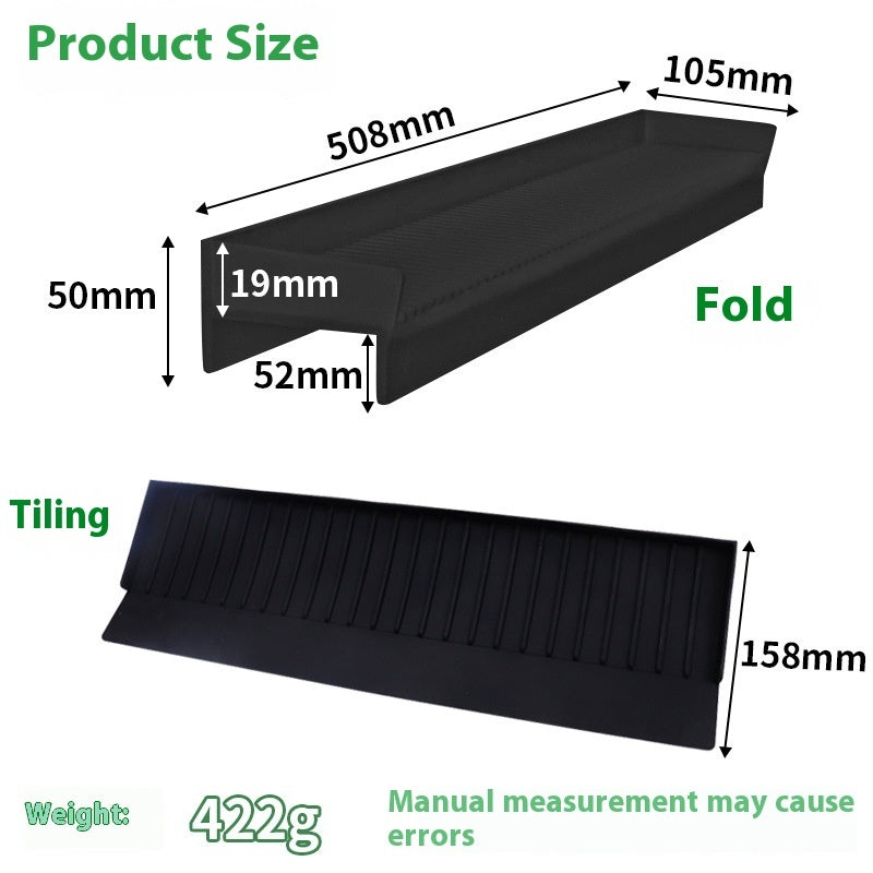 Silicone Sink Edge Splash Guard for Kitchen Countertop Protection