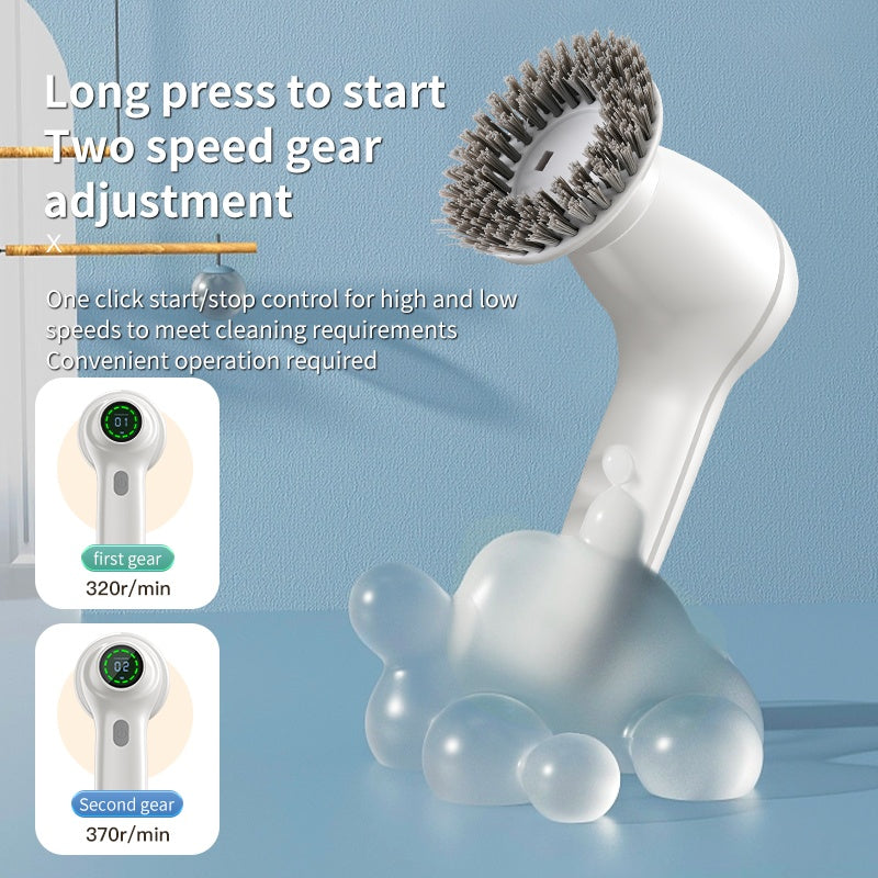 The Nayam PowerReach | 2-in-1 Cordless Spin Scrubber System
