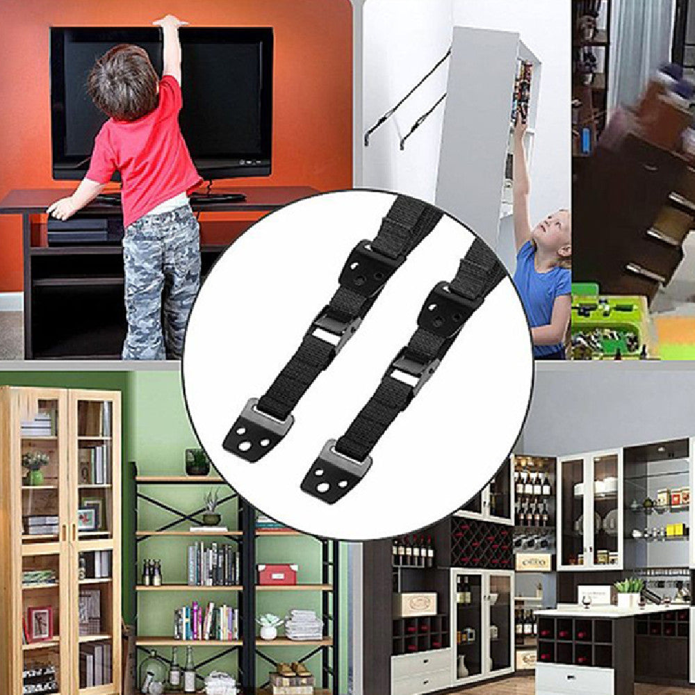 Baby-Safe Anti-Tip Strap | Secure Your TV & Furniture in Seconds
