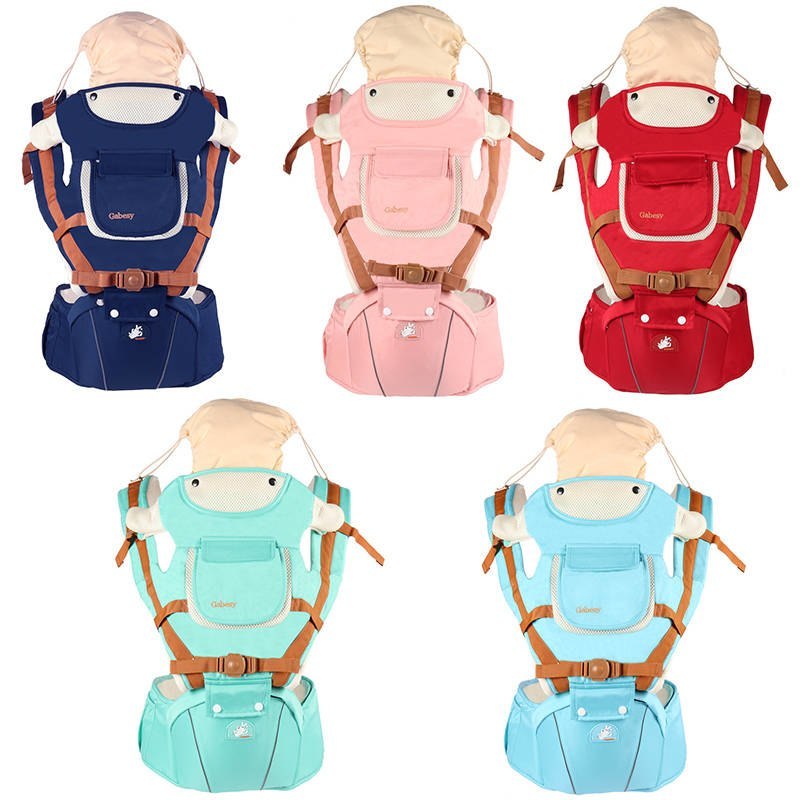 The All-in-One Ergonomic Baby Carrier with Hip Seat | From Newborn to Toddler