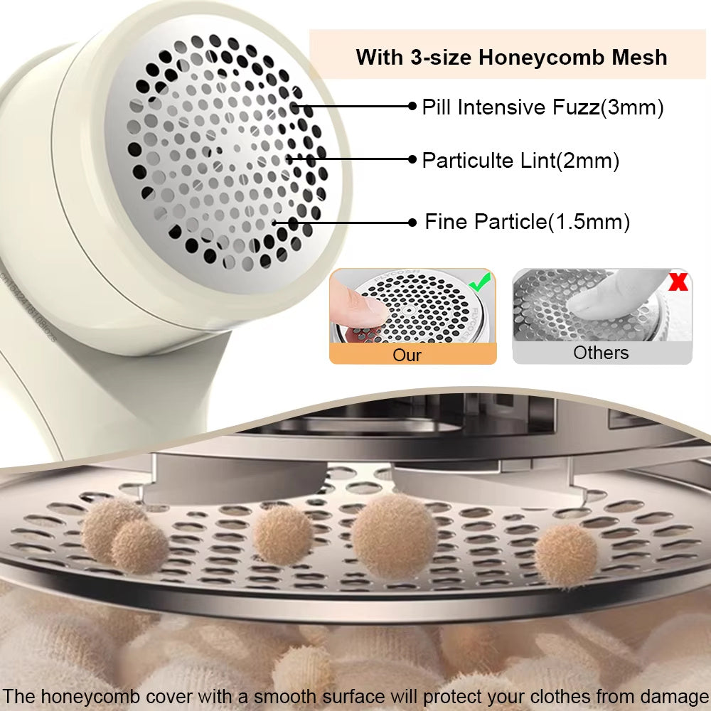 The Nayam Renew | Smart Fabric Shaver with LED Display