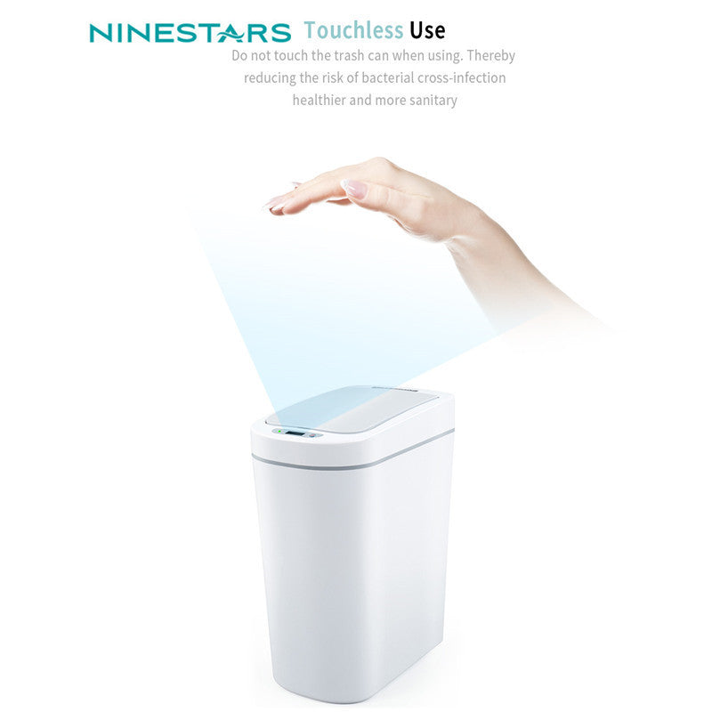 The Ultimate Splash-Proof Smart Trash Bin | Automatic & Touchless Lid