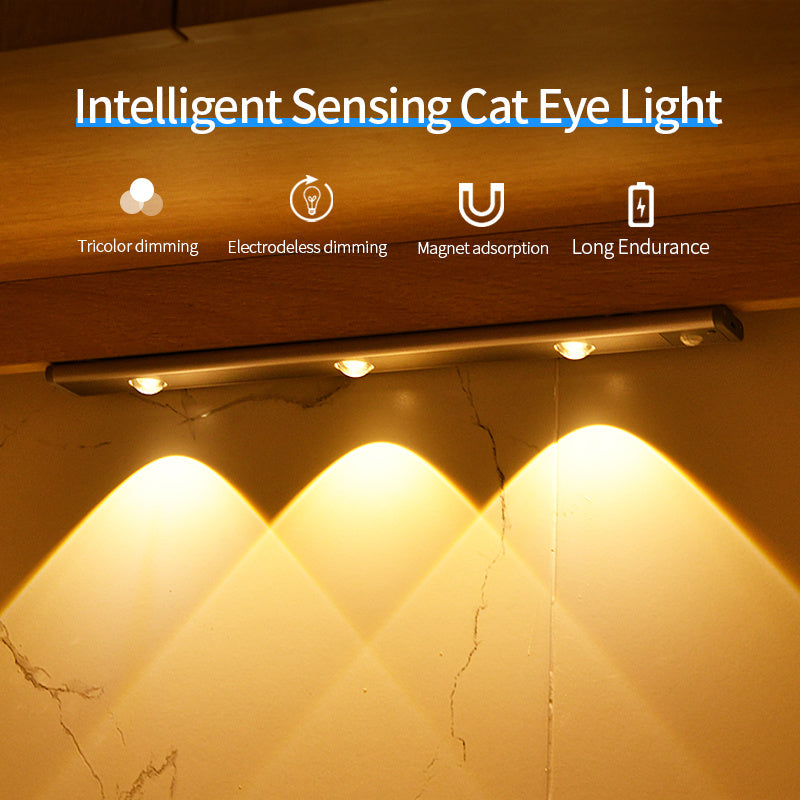 Smart Motion Sensor Light with 3 Colors & Dimmable Brightness