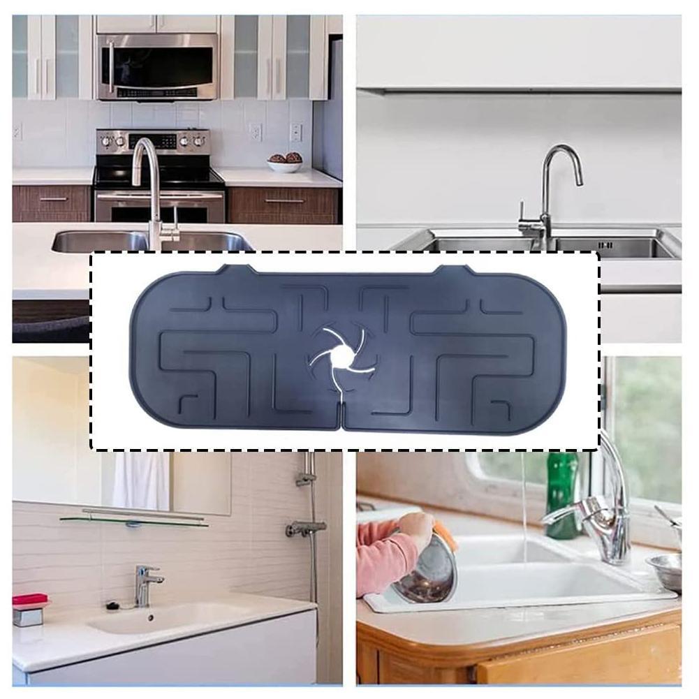 The Nayam Sink Guard | Silicone Faucet Splash Mat
