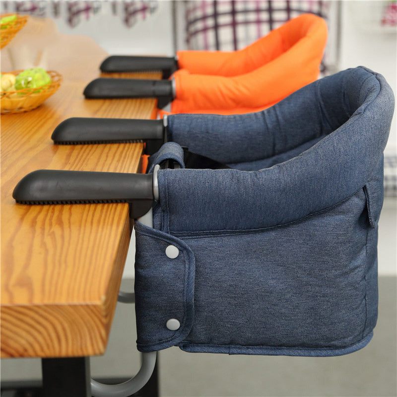 Portable Clip-On Baby High Chair with Safety Belt – Travel & Dining