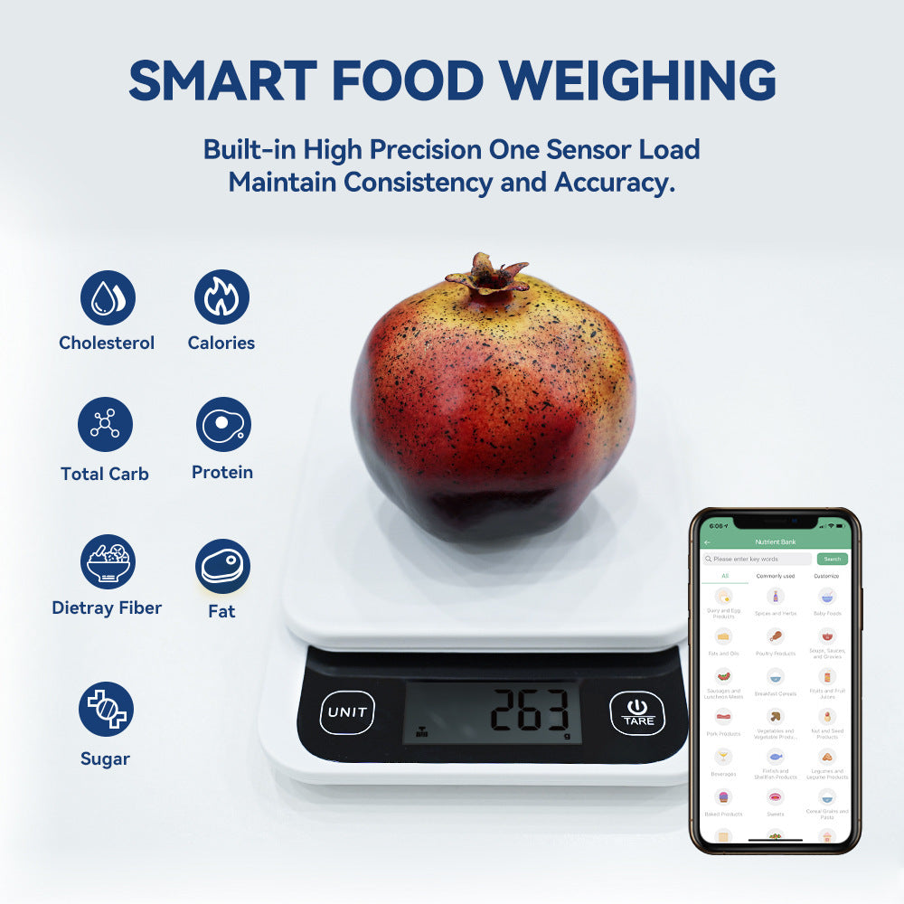 The Smart Kitchen Scale | Track Calories & Macros with our App
