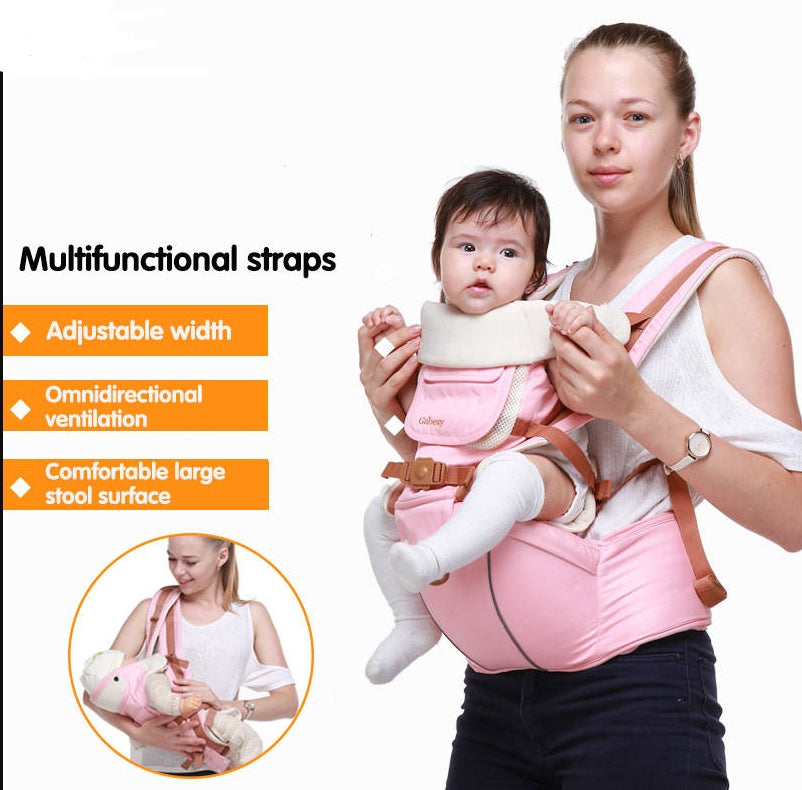 The All-in-One Ergonomic Baby Carrier with Hip Seat | From Newborn to Toddler