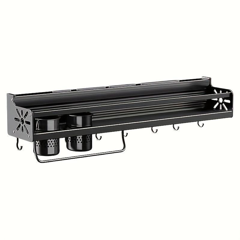 All-in-One Kitchen Rack for Spices, Knives & Utensils | Wall-Mounted