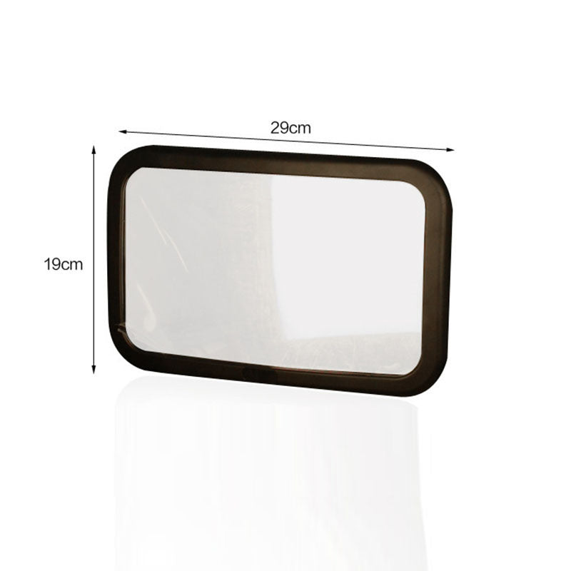 Wide Baby Car Mirror – See Rear-Facing Infants Safely | The Nayam SafeView™