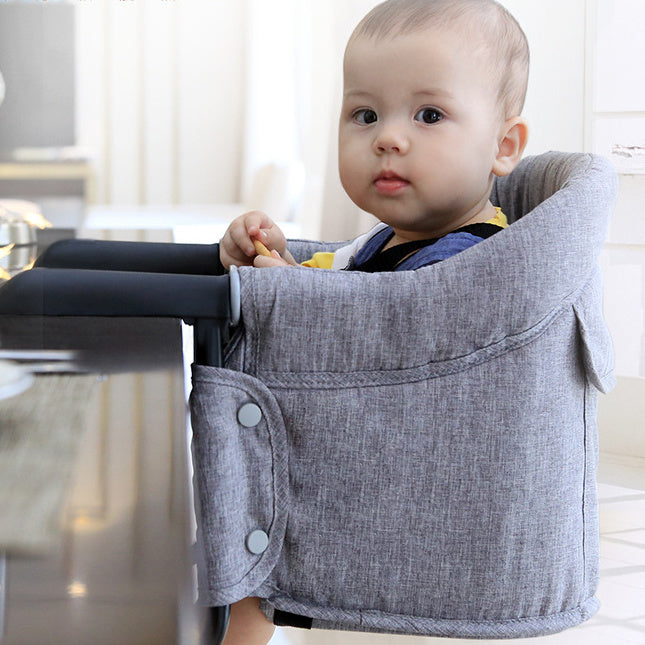 Portable Clip-On Baby High Chair with Safety Belt – Travel & Dining