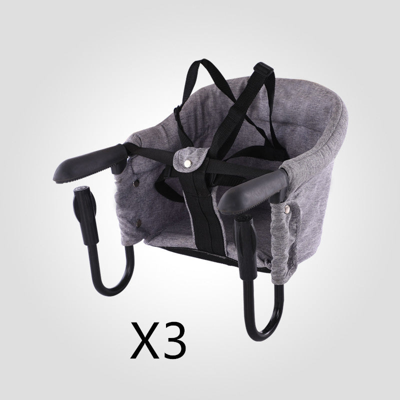 Portable Clip-On Baby High Chair with Safety Belt – Travel & Dining